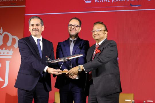 Royal Jordanian Airlines connects Amman to Mumbai & New Delhi with non-stop flights