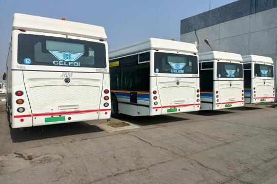 Celebi India Introduces Electric AC Tarmac Coaches in Delhi Airport