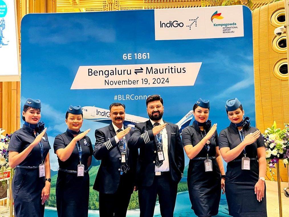 IndiGo commences operations between Bengaluru & Mauritius
