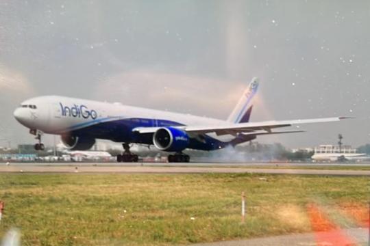 IndiGo’s Iconic Livery Takes Flight on Boeing 777