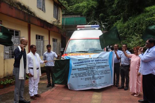 ITDC supports healthcare facilities in Meghalaya under CSR initiative