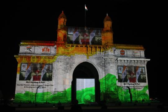 Multimedia Light & Sound Show Inaugurated at Gateway of India