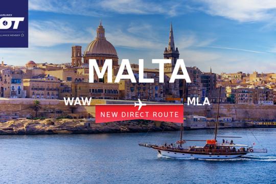 LOT Polish Airlines adds Malta to its global route network