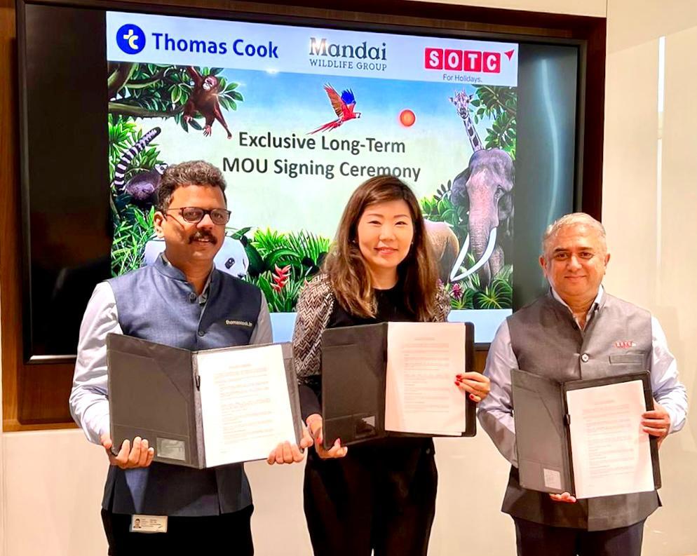Thomas Cook India & SOTC Travel Inks Agreement With Mandai Wildlife Group