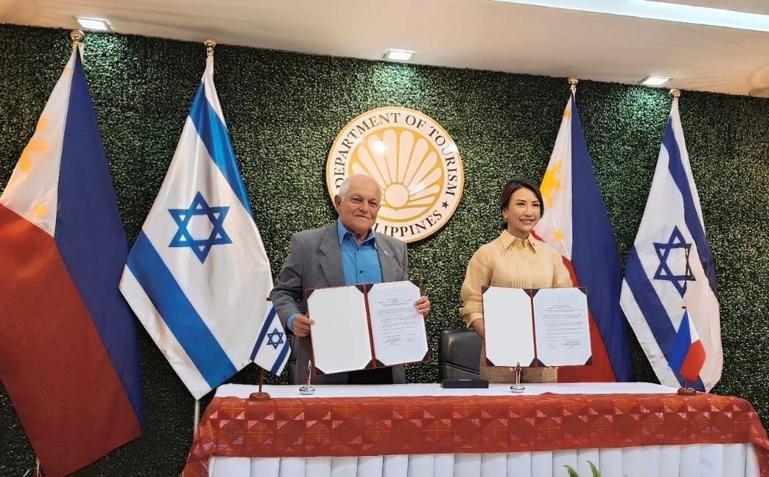 Israel & Philippines strengthen tourism ties by signing MoU