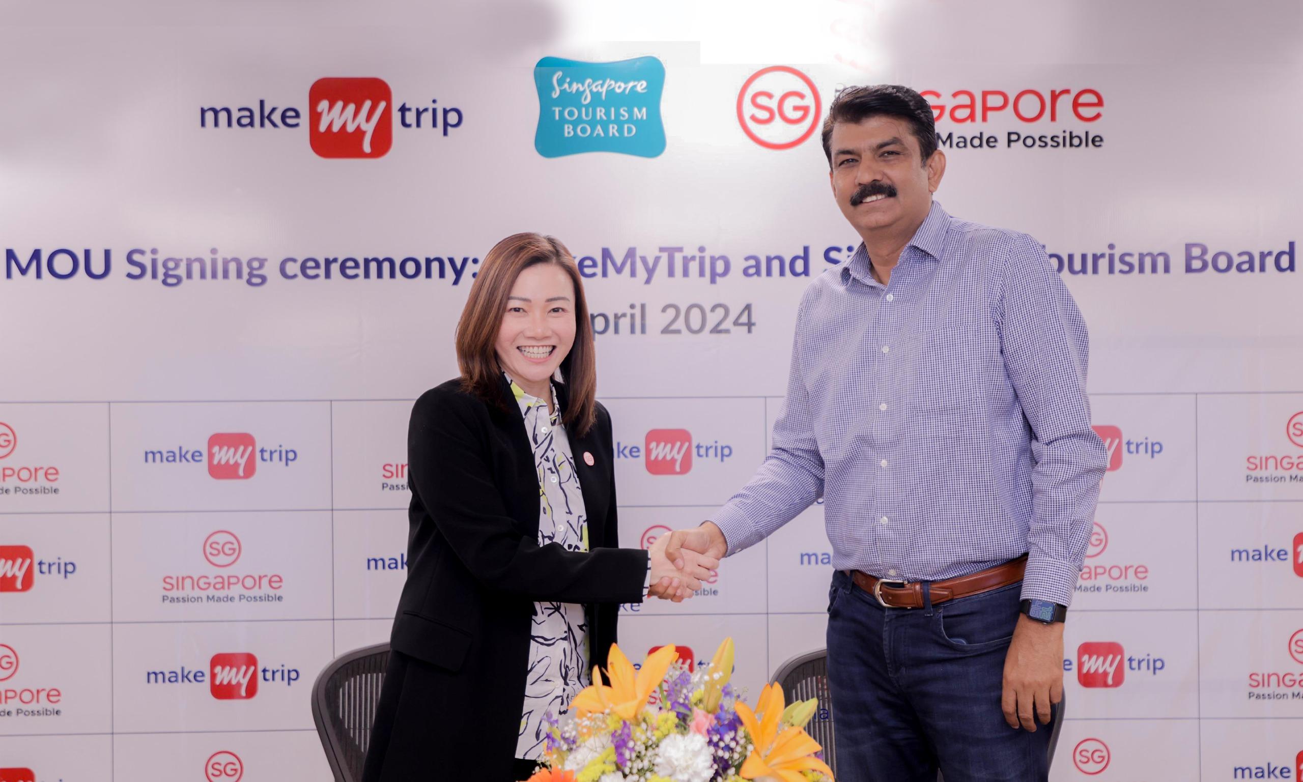 Singapore Tourism Board & MakeMyTrip Ink Strategic Partnership
