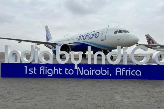 IndiGo’s Route Network Expands into Africa with Mumbai-Nairobi Daily