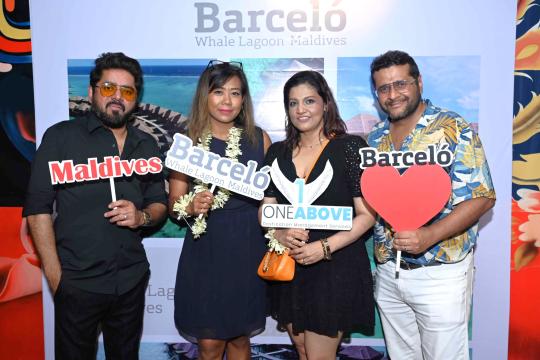 ONE Above Global Hosts Trade Partners, Launches Barcelo Whale Lagoon Maldives