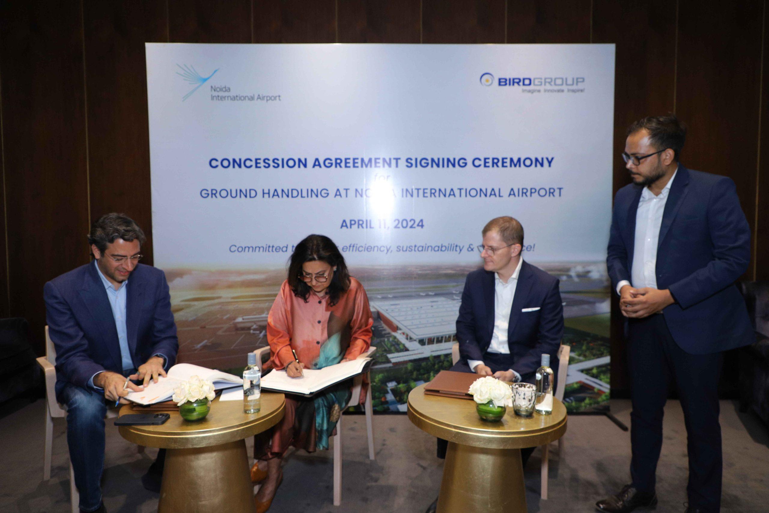 Noida International Airport Signs Bird Group for Ground Handling Services