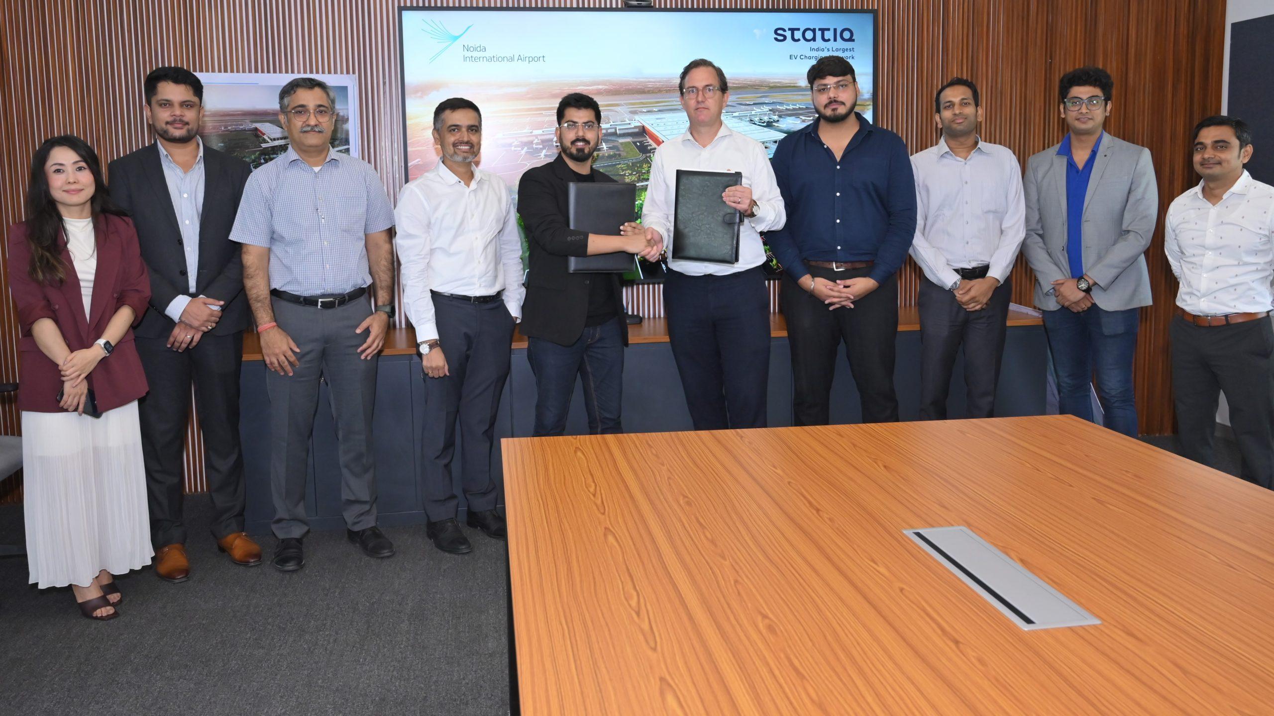 Noida International Airport partners with Statiq for airside EV charging infrastructure