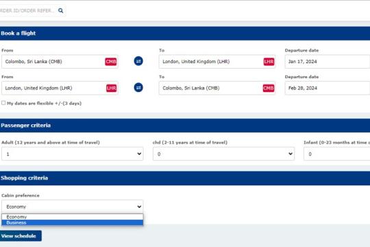 SriLankan Airlines’ NDC Agents Portal SriLankan Direct Connect Begins in India
