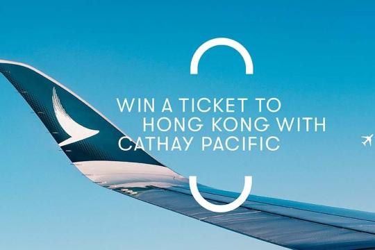 Cathay Pacific To Give Away 5,590 Round-Trip Tickets To Hong Kong