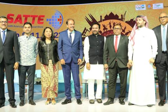 Minister G Kishan Reddy Inaugurates SATTE 2023 And SCO Travel Mart