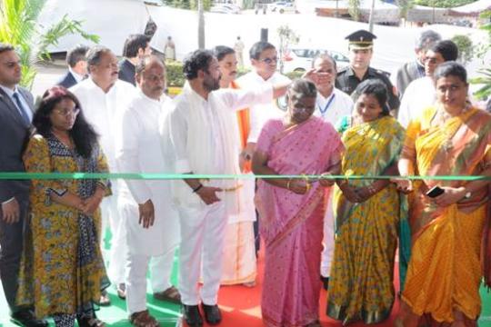 President Murmu Inaugurates The Project ‘Development of Srisailam Temple’