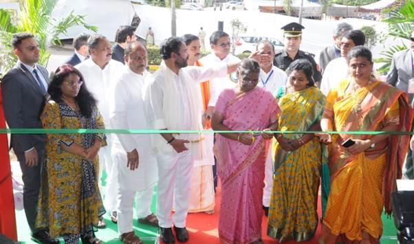President Murmu Inaugurates The Project ‘Development of Srisailam Temple’