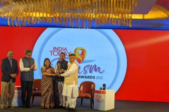 Rajasthan Bags “Best Emerging Destination—Most Scenic Road Award”