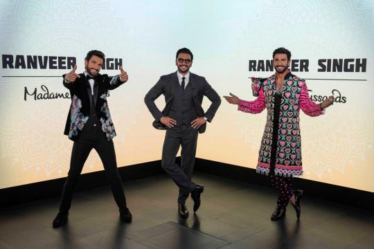 Bollywood Icon Ranveer Singh Arrives at Madame Tussauds in London and Singapore