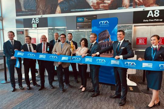 ITA Airways Launches San Francisco – Rome Non-stop Flight