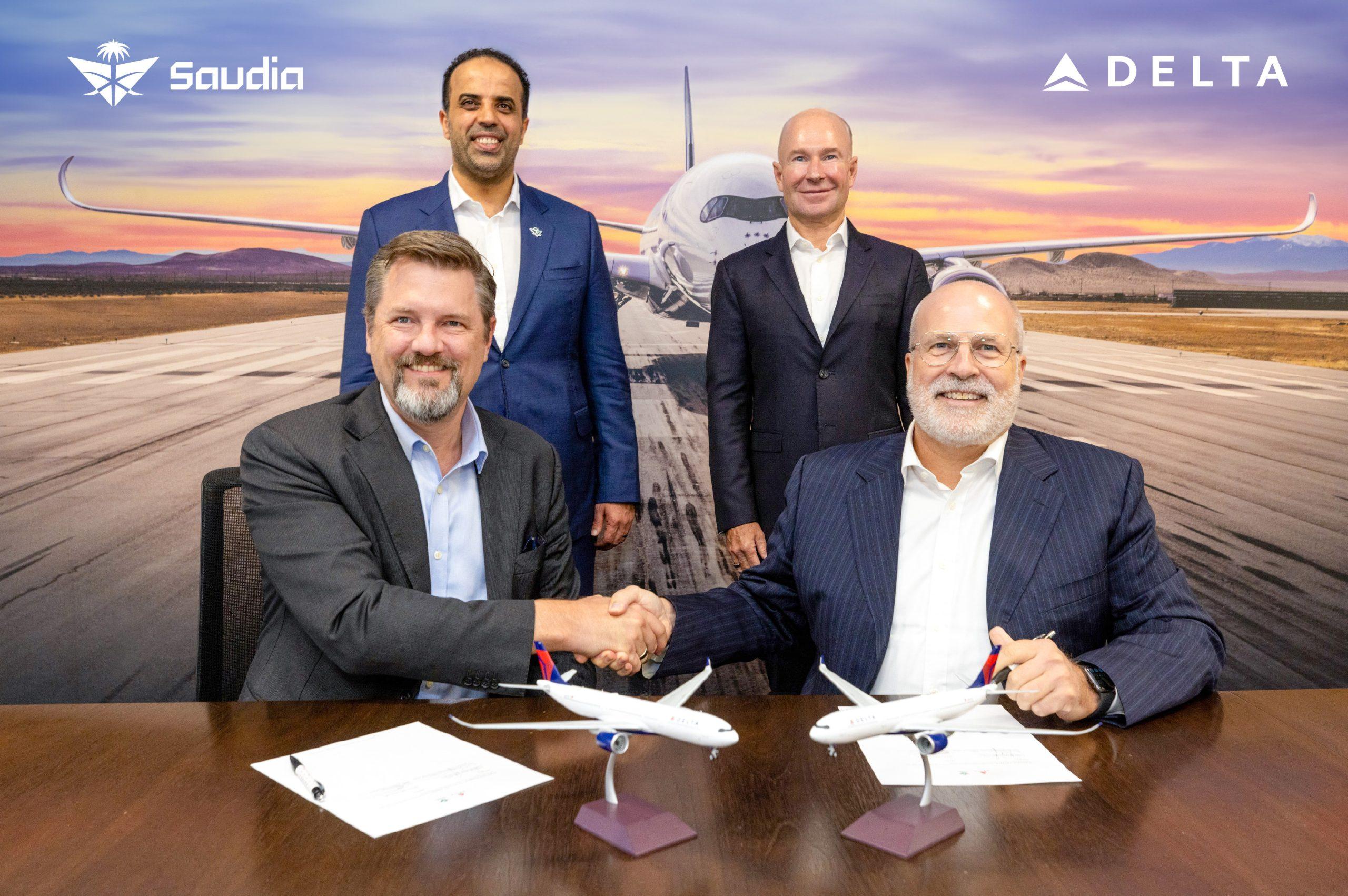 Saudia, Delta Airlines sign codeshare agreement
