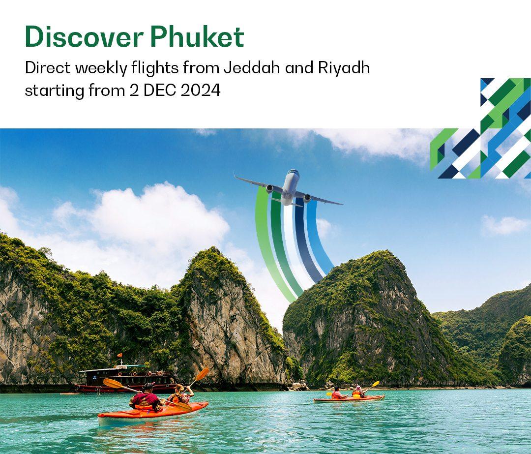 Saudia adds Phuket to its network