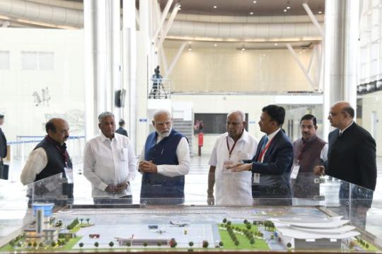 PM Inaugurates Shivamogga Airport
