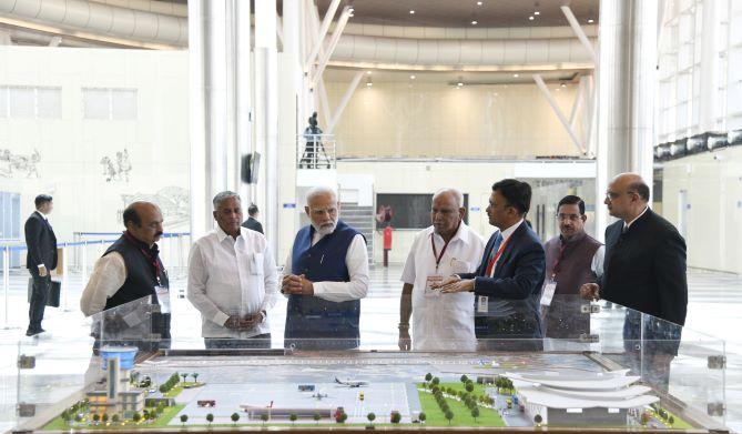 PM Inaugurates Shivamogga Airport