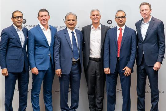 Hilton & Dangayach Group Announces Debut of Waldorf Astoria in India