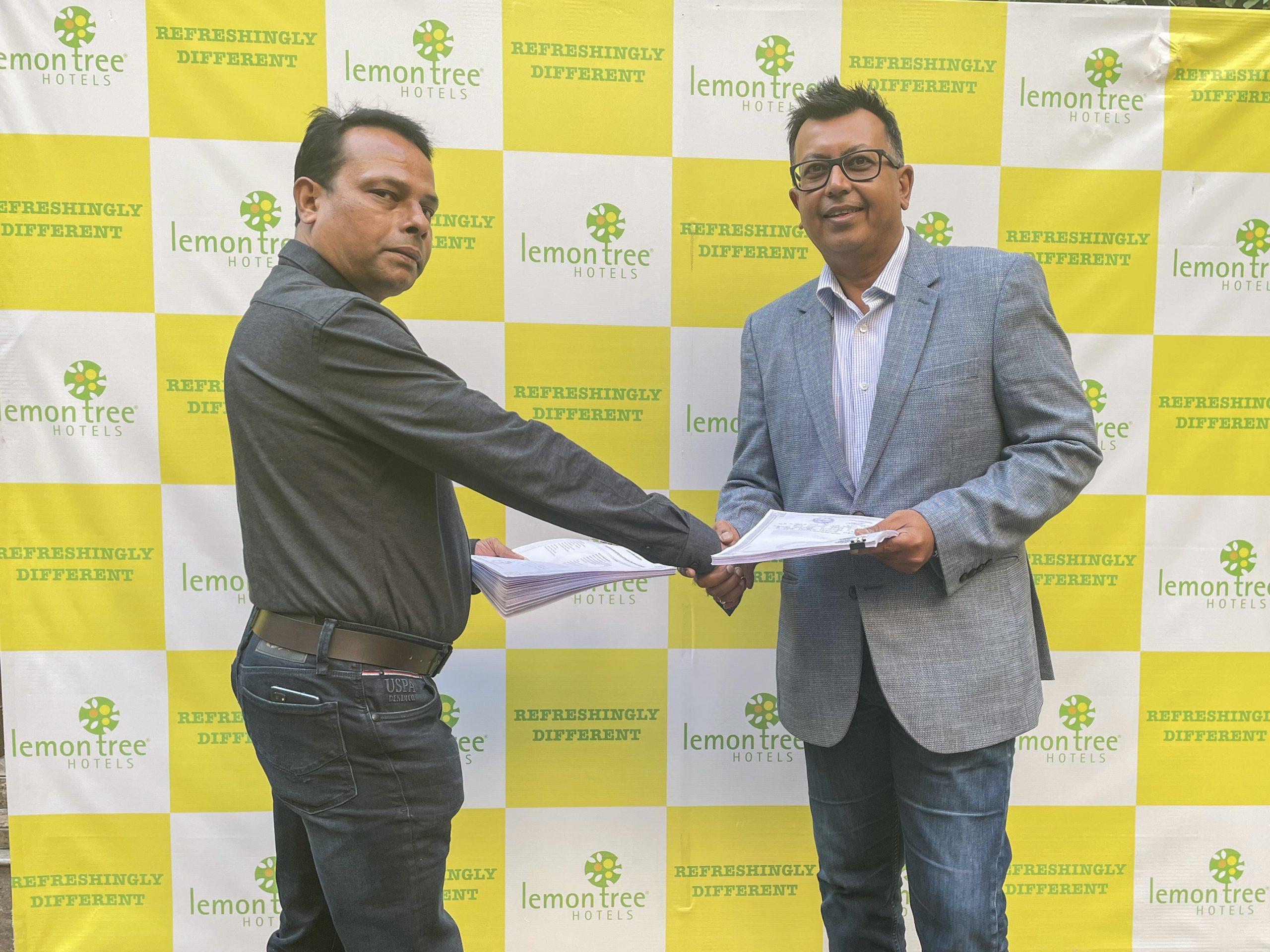 Lemon Tree Hotels Signs A New Hotel In Tezpur, Assam