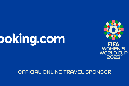Booking.com To Be The Official Online Travel Sponsor for FIFA Women’s World Cup Australia & New Zealand 2023™