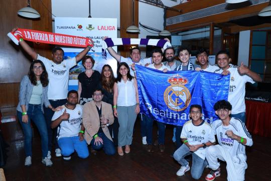 Turespaña & LALIGA host watch party to boost Spain-India ties