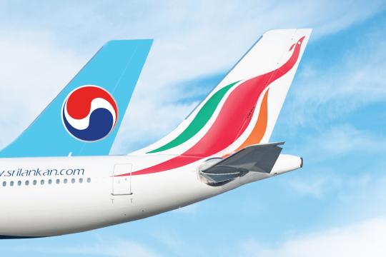 SriLankan Airlines & Korean Air Announce Codeshare Partnership