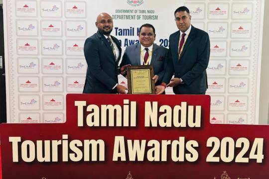SriLankan Airlines recognized as ‘Best Airline Partner’ at Tamil Nadu Tourism Awards