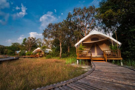 Cardamom Tented Camp in Cambodia adds three premium river view tents