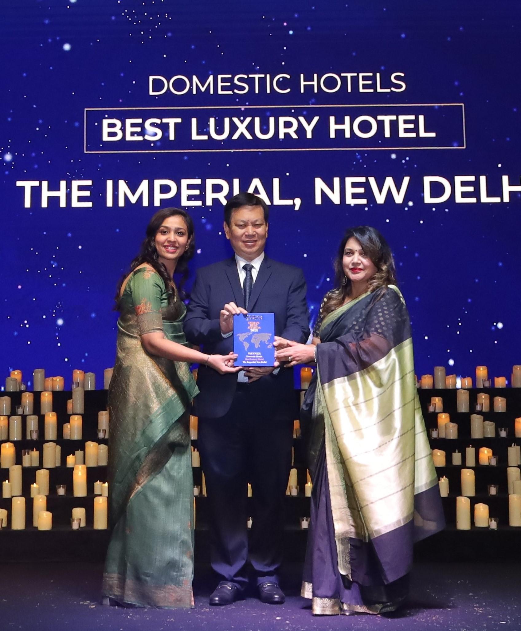 The Imperial New Delhi is the ‘Best Luxury Hotel’