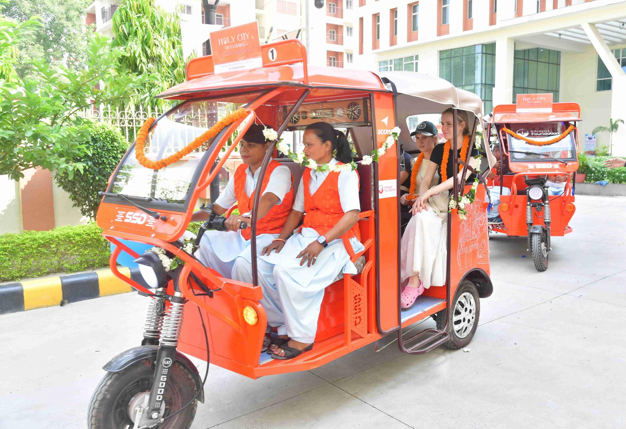 Empowering women through sustainable tourism: The Intrepid Foundation launches Holy City Rickshaws in Varanasi