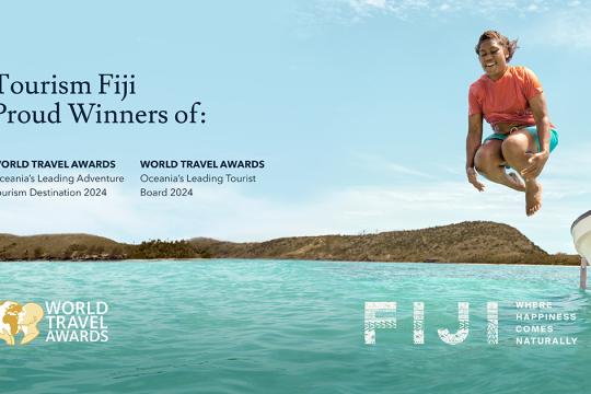 Fiji wins multiple awards at 2024 World Travel Awards
