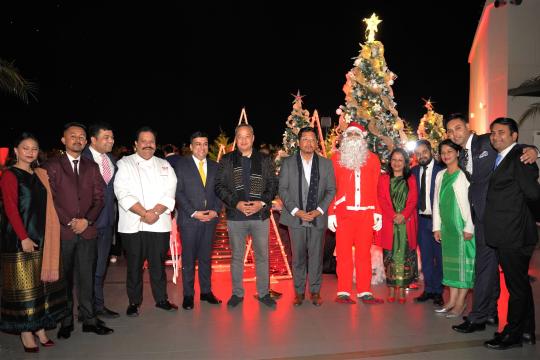 Courtyard By Marriott Shillong Hosts First Annual Tree Lighting Ceremony