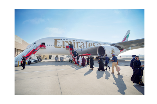 Emirates A380 welcomes over 7,000 visitors at Bahrain International Airshow