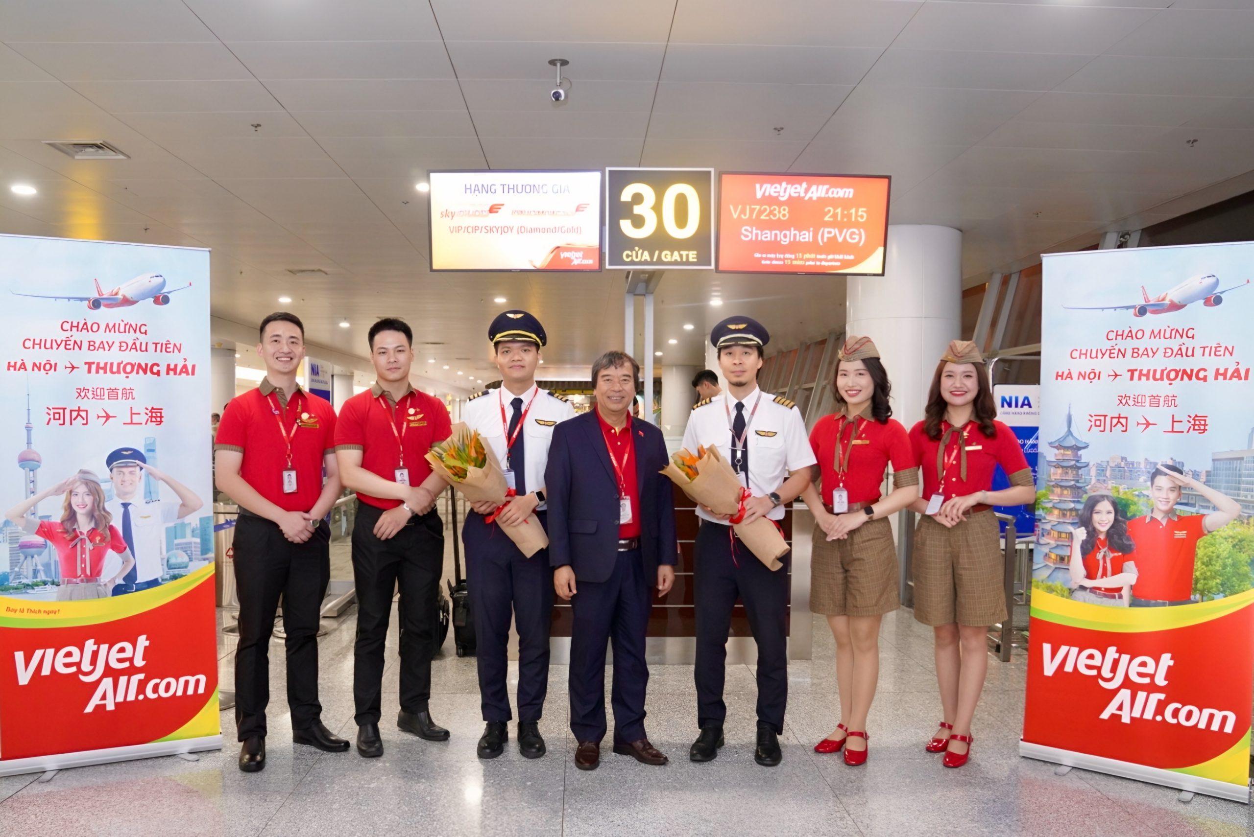 Vietjet strengthens direct route between Hanoi & Shanghai