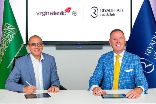Virgin Atlantic, Riyadh Air sign strategic cooperation MoU