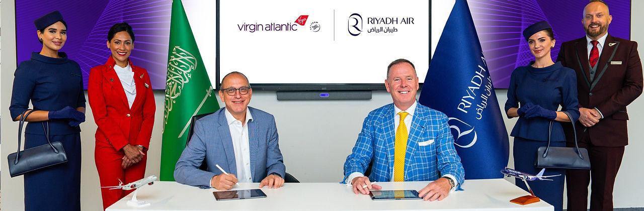 Virgin Atlantic, Riyadh Air sign strategic cooperation MoU