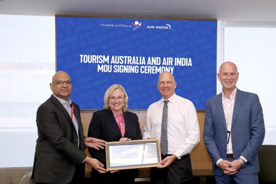 Australia and Air India partner to drive visitor growth from India