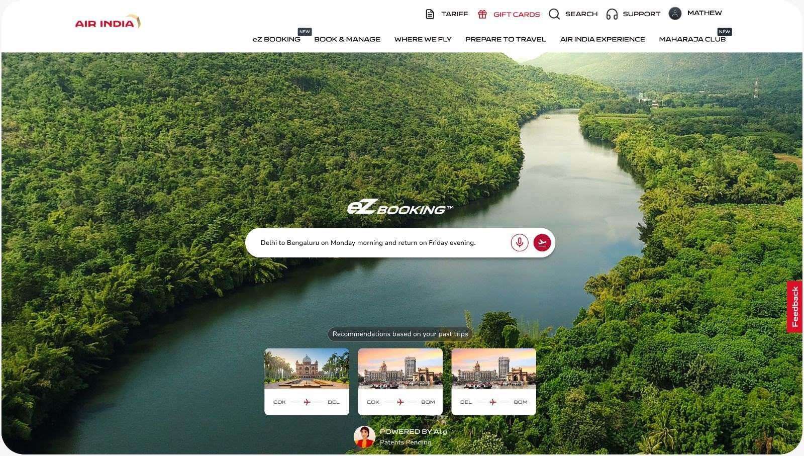 Air India launches AI-driven ez Booking for fast reservation journey