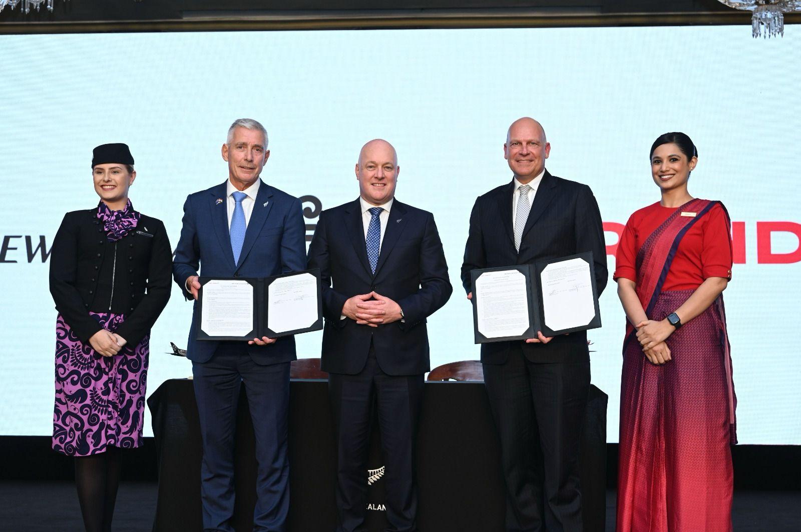 Tourism New Zealand strengthens tourism ties with India; MoU signed with Air India for direct route