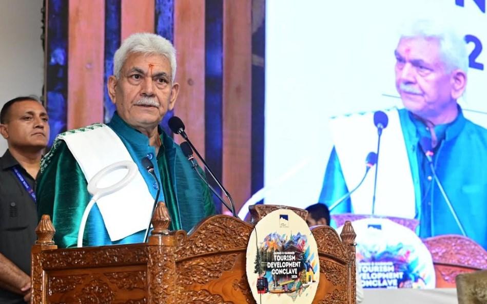 Unprecedented growth in foreign arrivals to J&K post Covid; collaborations crucial: LG Sinha