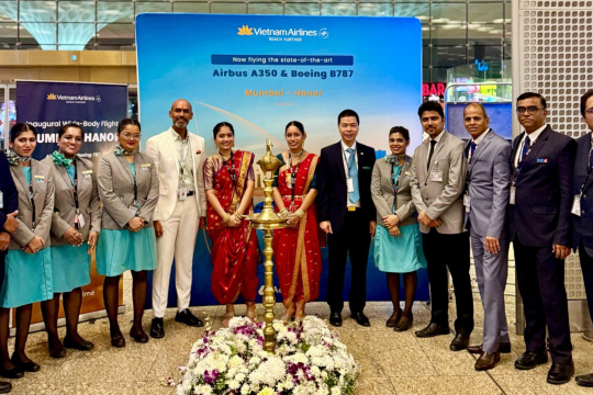 Vietnam Airlines upgrades operation on Mumbai-Hanoi route