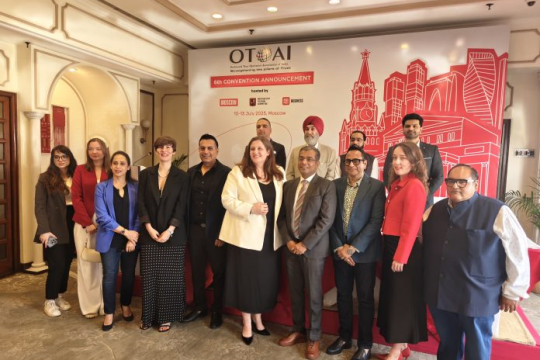 India-Russia tourism ties set to deepen as OTOAI announces its 6th Annual Convention in Moscow in July